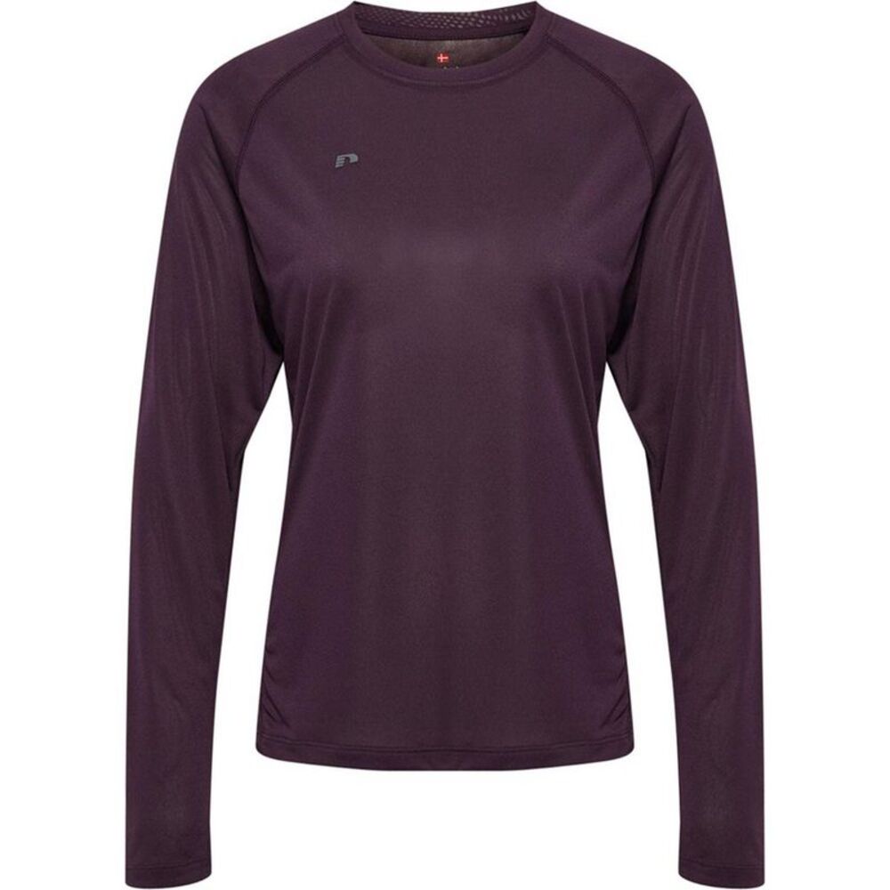 Newline Womens/Ladies NwlBeat Fitted Long-Sleeved T-Shirt / Plum Perfect